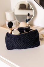 SAMPLE - STRIKKET CLUTCH - DARK NAVY - 22X11X5CM